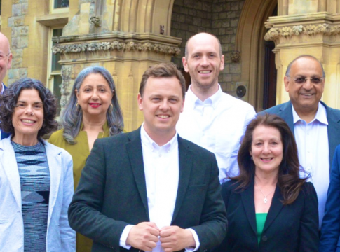 Councillor Peter Mason and Ealing Council cabinet