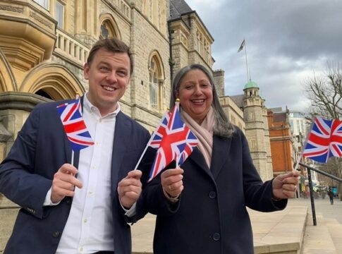 Councillor Mason and Anand