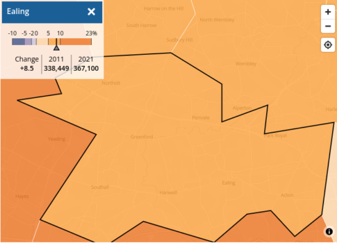 ealing census 2021