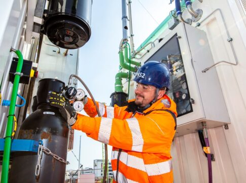 zero emission power from HS2