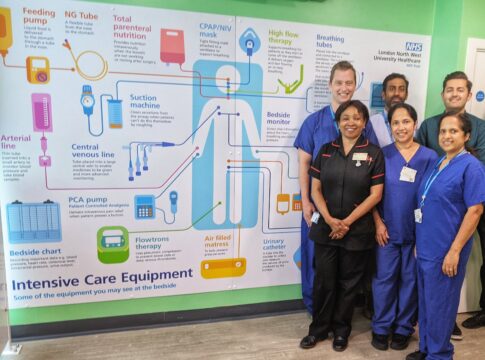 What visitors and patients will see at Ealing Hospital ICU