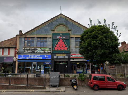 London Snooker East Acton. Photo Google Maps