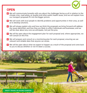 Travel in Ealing draft charter