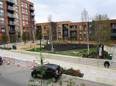Central Square at Copley Close in Hanwell