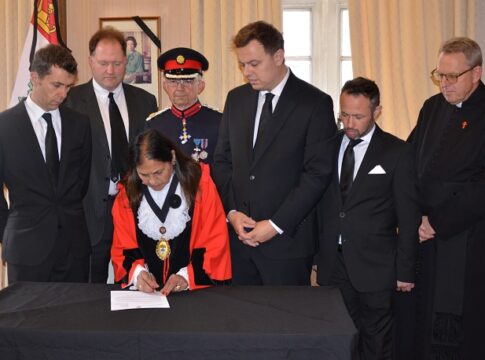 Ealing Council letter to King Charles III