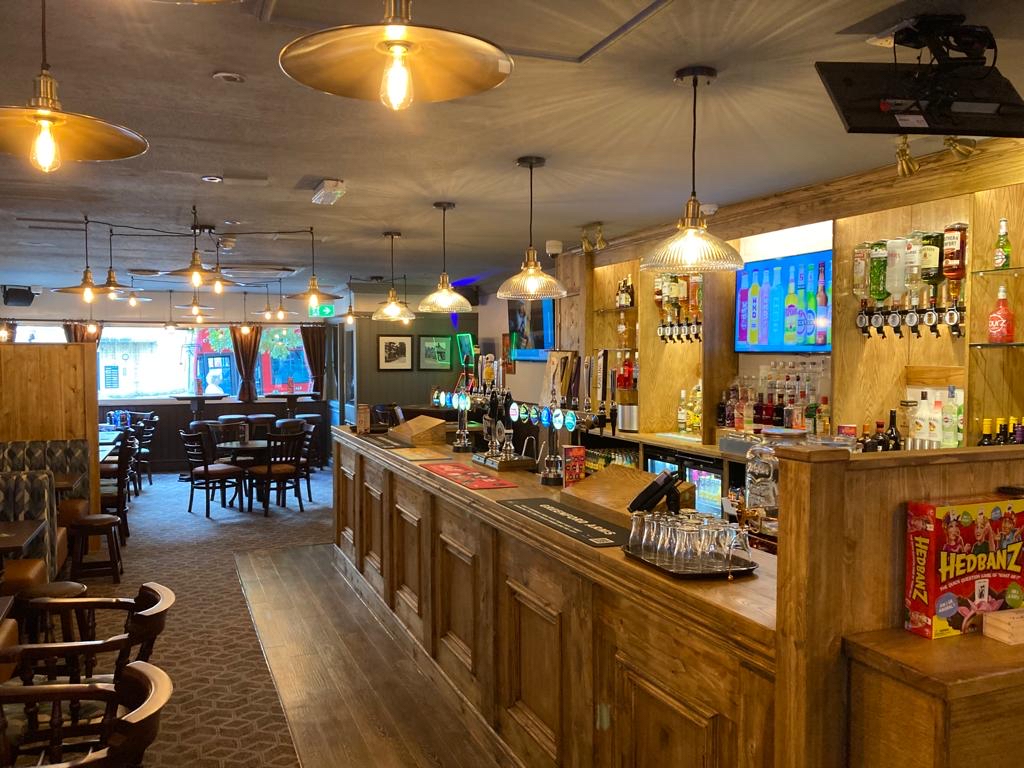 Inside Greenford Arms in Greenford