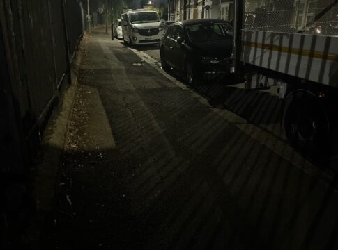 Lighting in street in Ealing