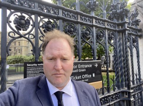 Councillor Julian Gallant went to see The Queen lying in state at Westminster Hall