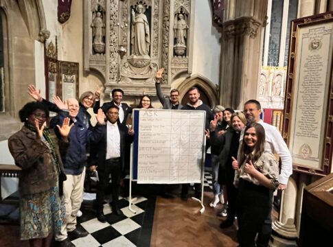Ealing Citizens Celebrating commitments at the end of its Assembly