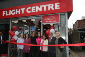 Flight Centre Ealing opened by Mayor of Ealing