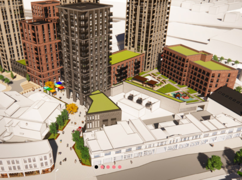 The Green Southall. CGI view