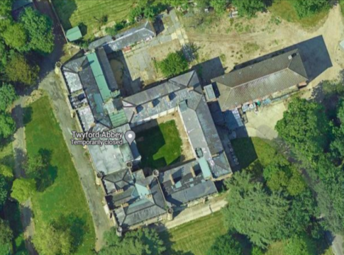 Twyford Abbey. Photo: Google Maps