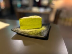 matcha mille crepe