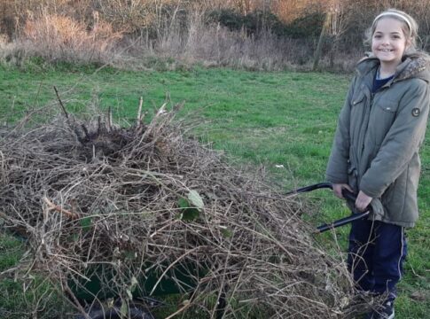 Alec Reed pupil looking forward to new garden