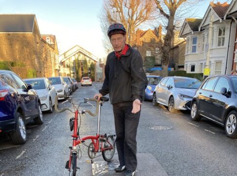 Pothole in Walpole. Photo: Ealing Liberal Democrats