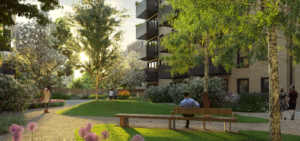 Hanwell Square computer generated image
