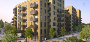 Hanwell Square computer generated image