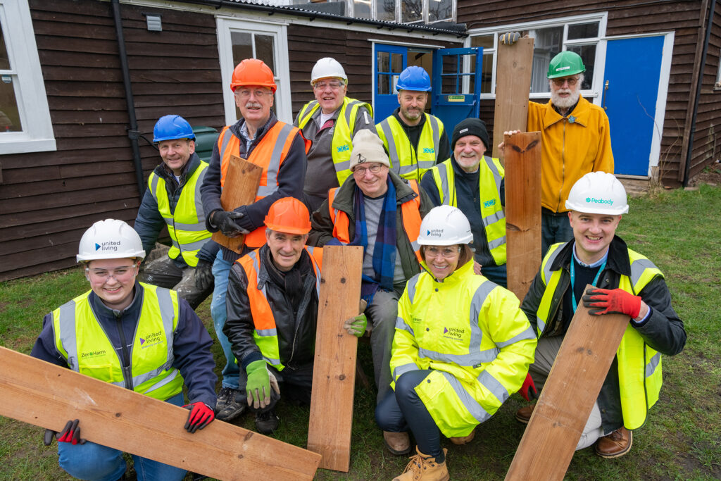 Peabody supports Men's Sheds