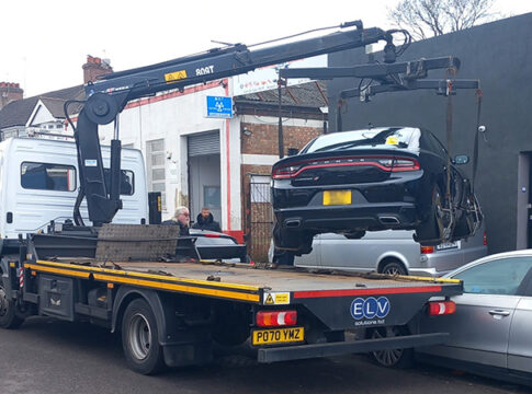 Ealing Council towing car away. Photo: Ealing Council