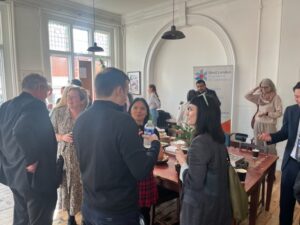 Networking at Your Acton BID breakfast