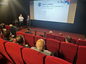 Alan Rides from West London Chambers of Commerce