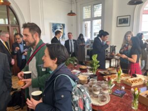 Networking at Your Acton BID breakfast