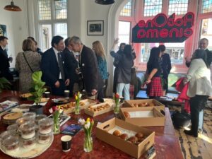 Networking at Your Acton BID breakfast