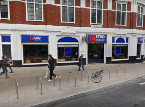 Metro Bank Ealing. Photo: Google Maps