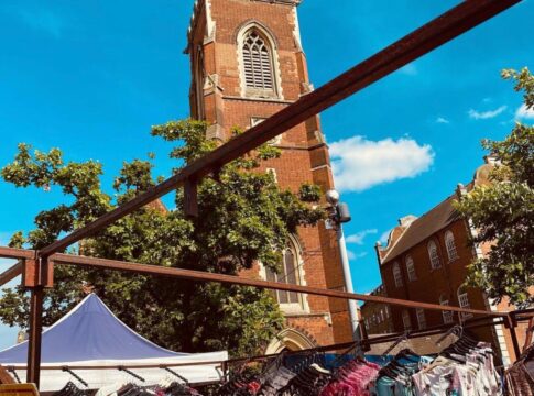 Market stall in Acton
