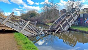 Grand Union Canal bridge in Northolt. Photo: Mark Percy