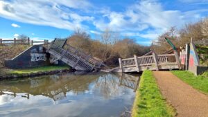 Grand Union Canal bridge in Northolt. Photo: Mark Percy