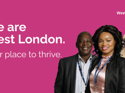West London NHS Trust recruitment campaign