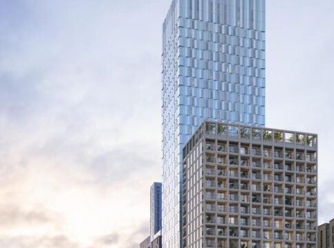 CGI of Downing plans for North Acton development replacement to Holiday Inn Express. Photo: Downing