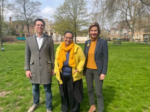 Rob Blackie, Hina Bokhari, and Irina Von Wiesecame standing to be selected as Liberal Democrat candidate for 2024 London Assembly elections