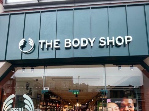 The new look The Body Shop in Ealing Broadway