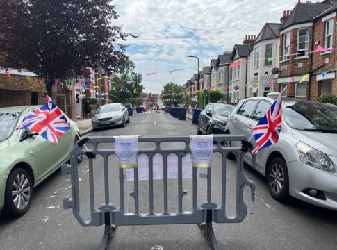 Street party for Queen's Platinum Jubilee celebration