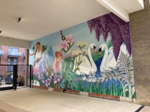 Mural by Frankie Strand. Photo: A2Dominion