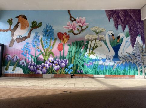 Mural by Frankie Strand. Photo: A2Dominion