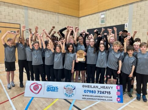 Little Ealing Primary School South of England winners of Sportshall Athletics.