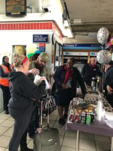 Celebrating 140th birthday of Boston Manor Underground Station. Photo: Transport for London