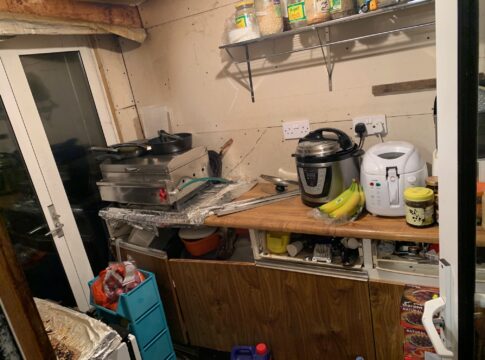 Kitchen at Selbourne Gardens in Perivale