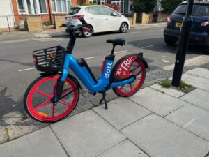 Dott bike in Ealing