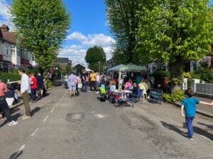 Mayfield Avenue street party