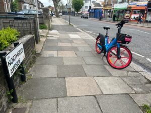 Dott bike in Ealing