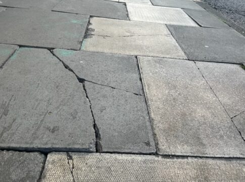 Pavement in Ealing. EALING.NEWS