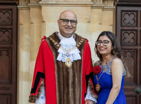 Mayor of Ealing Councillor HiteshTailor will be supported in his role by consort Miss Chaitali Tailor. Photo: Ealing Council
