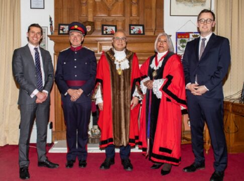 Mayor and Deputy Mayor. Photo: Ealing Council