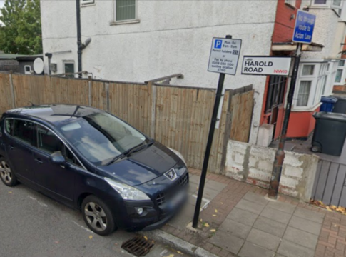 Harold Road NW10.Photo: Google Maps