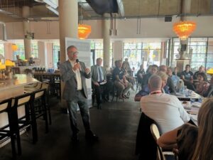 Paul Scully Minister for London at Ealing and Acton Business Club