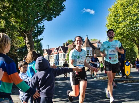 Ealing Half Marathon. Photo: Mark Ward